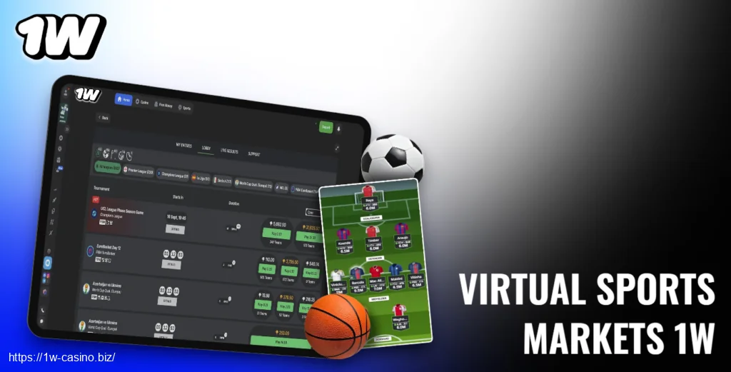 Explore Virtual Sports Betting 1w